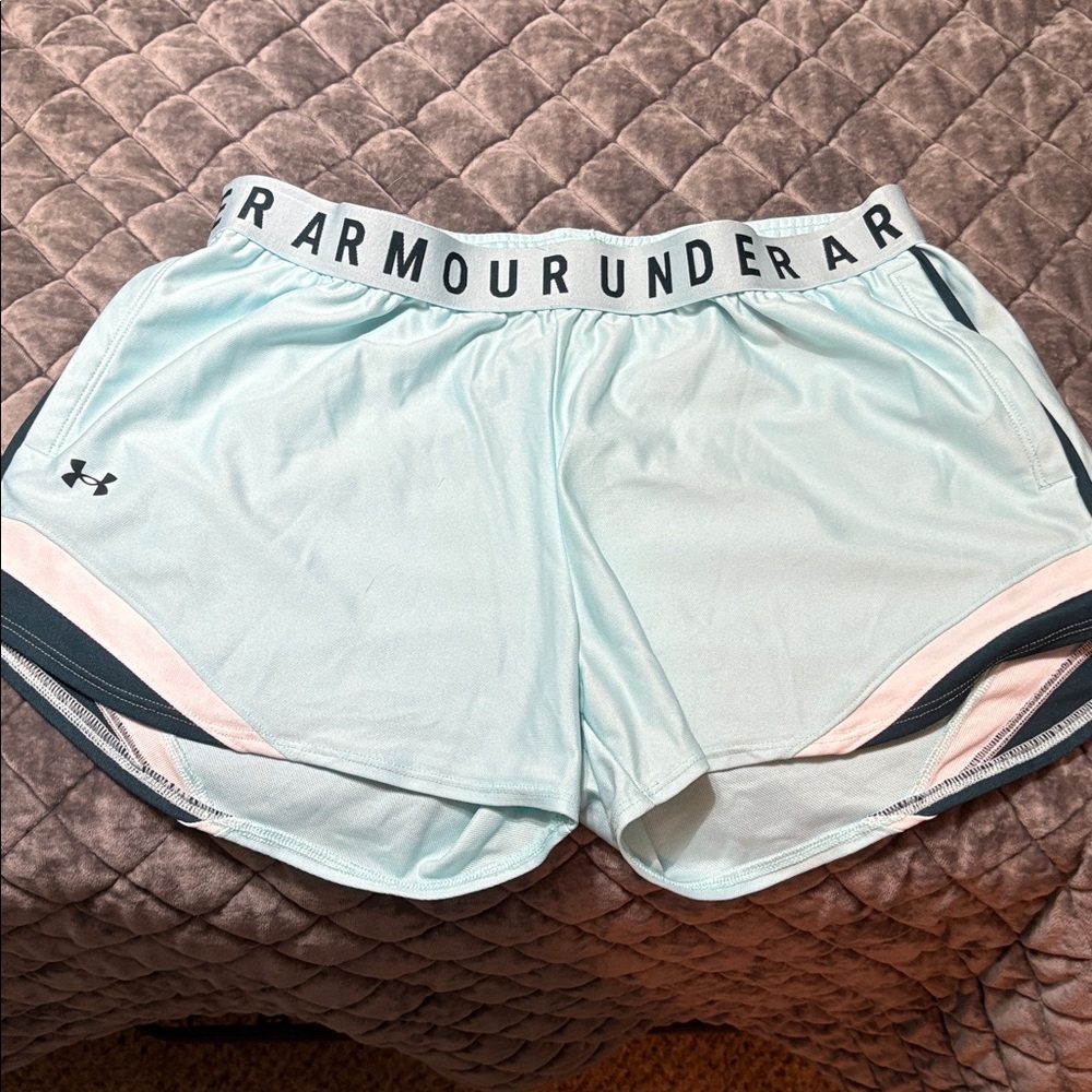 Under Armour Women's Aqua Athletic Shorts